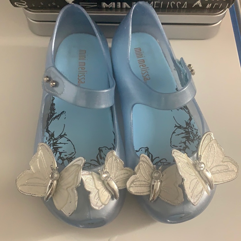 Mini Melissa Inspired Butterfly Princess Shoes